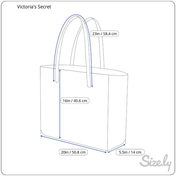 Victorias Secret Pink Spell Out Black Tote Zip Close Polyester Double Handles - Picture 8 of 9